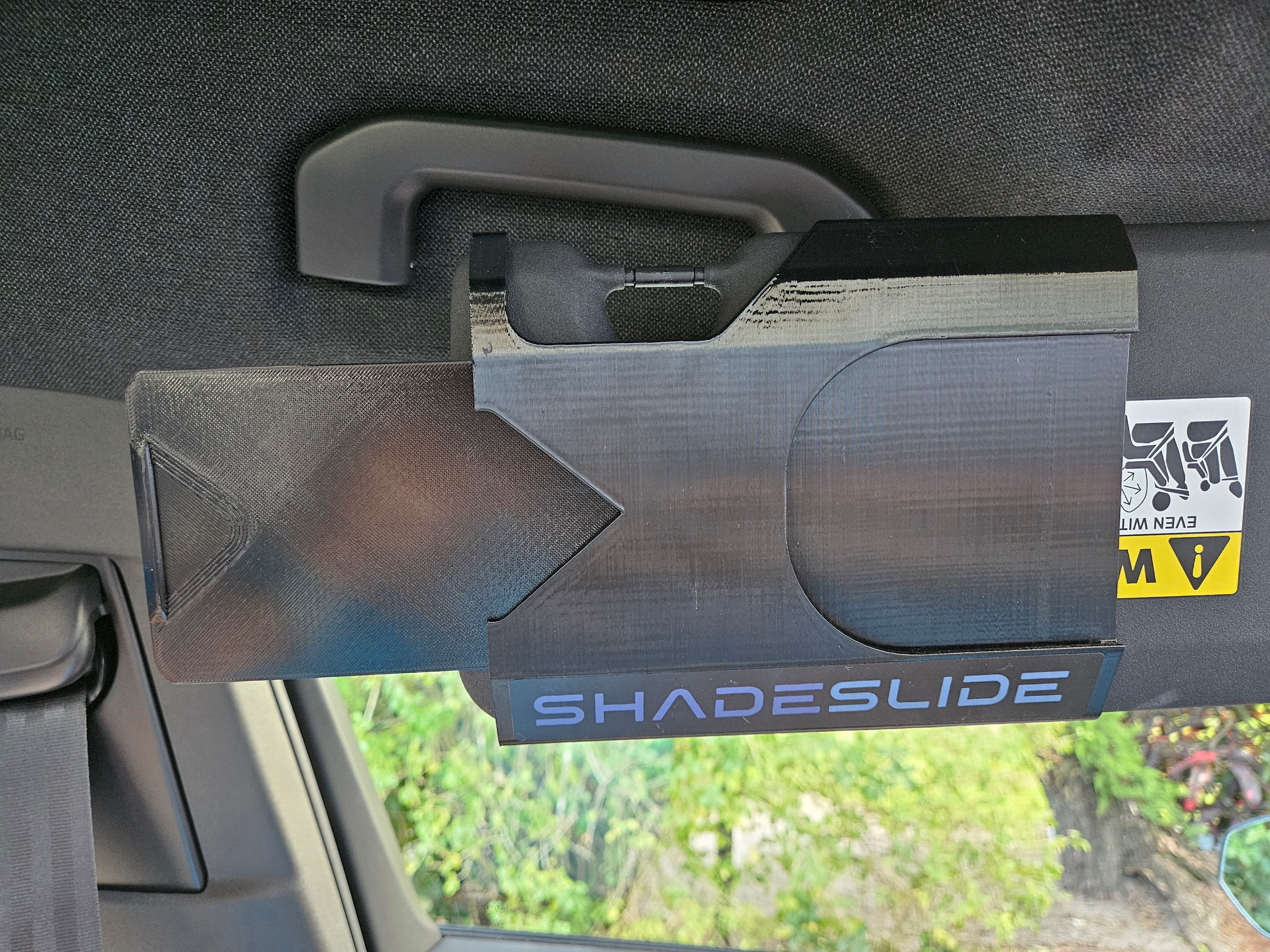 Polestar 2 Custom Sun Visor Extension