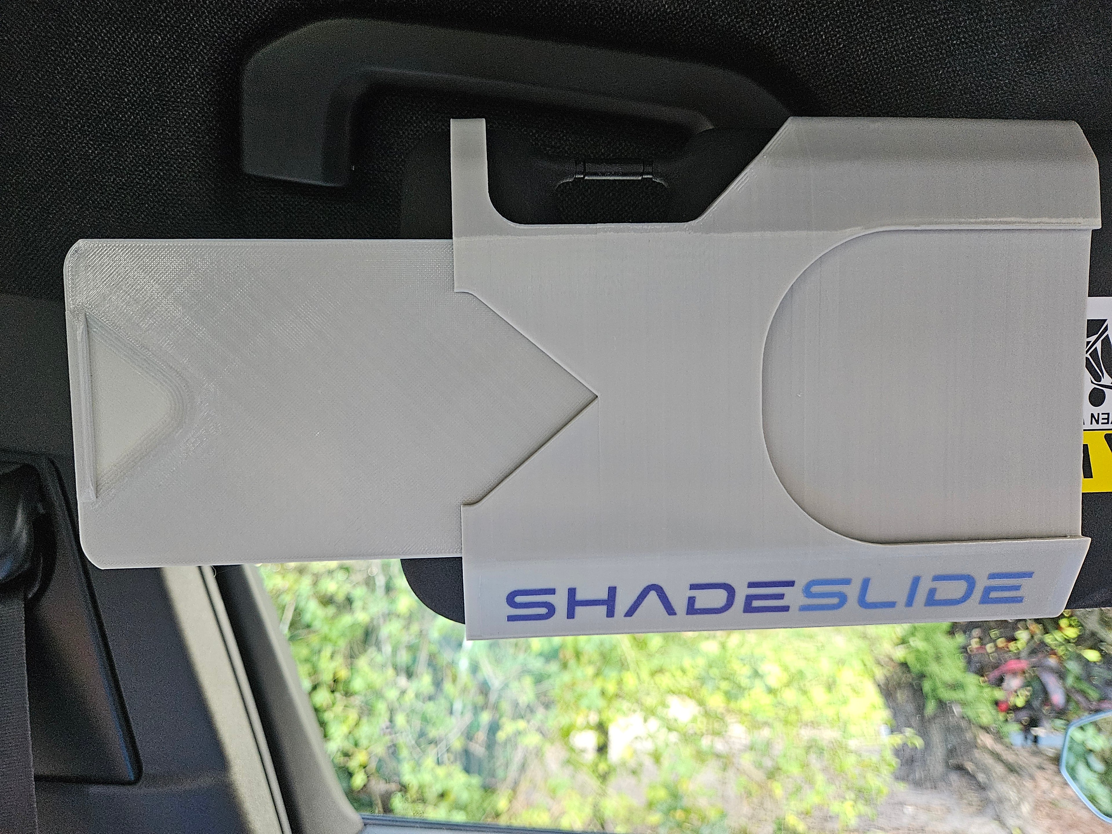 Polestar 2 Custom Sun Visor Extension