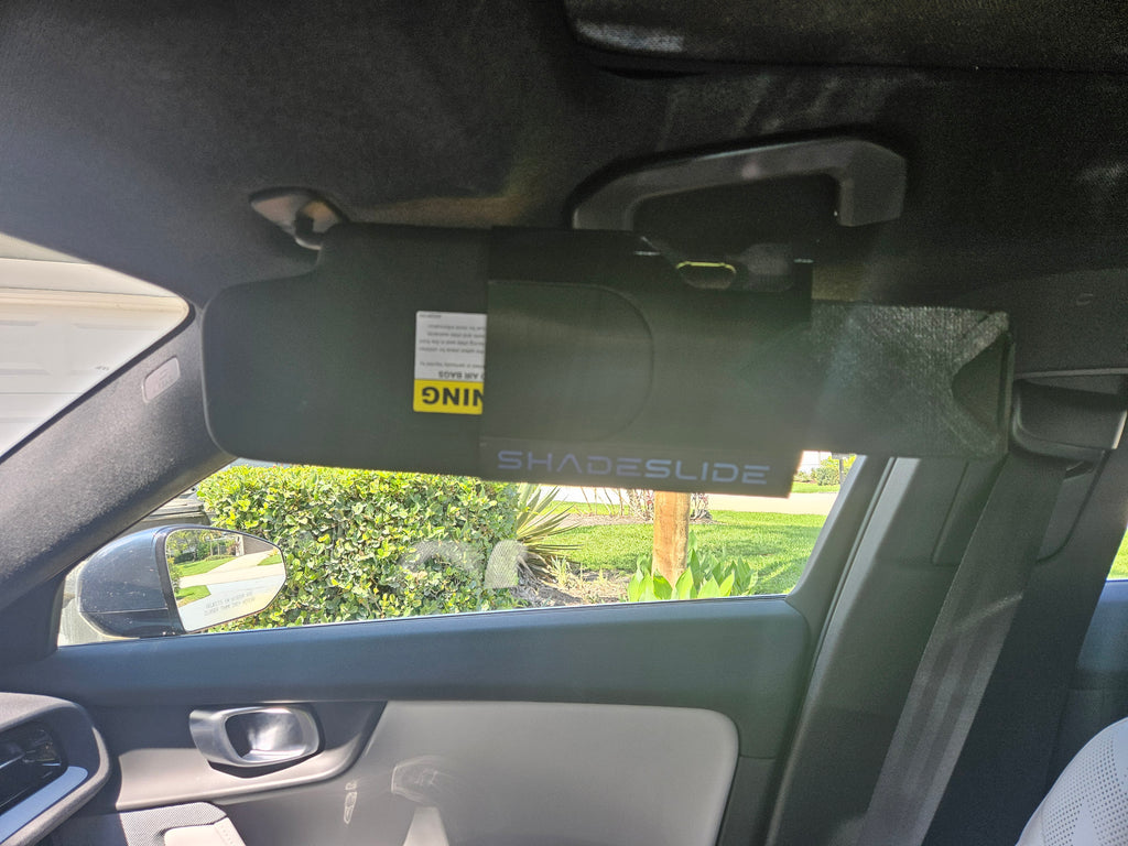 Volvo XC40 and EX40 Sun Visor Extension